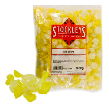 Stockleys Wrapped Acid Drops