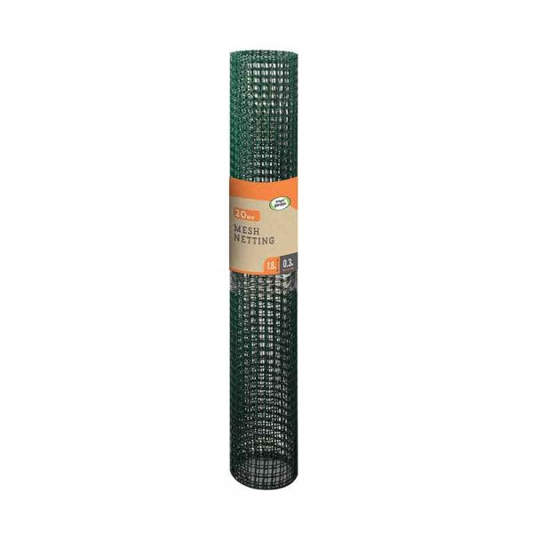 General Purpose Garden Mesh - Green 20mm Mesh 1 x 5m