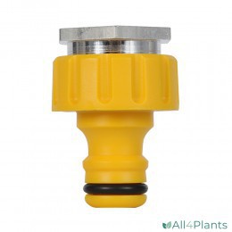 Indoor Threaded Tap Connector 22mm M22 Female