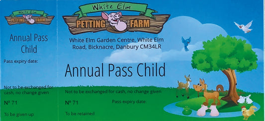 Child Annual Petting Farm Pass