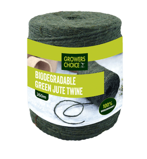 Biodegradable Green Jute Twine (260m/spool)