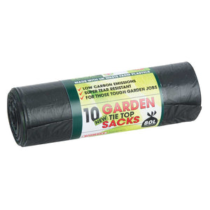 Tie Top 10 80l Garden Sacks