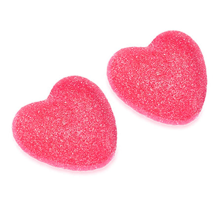 Vidal Red Shiny Filled Hearts